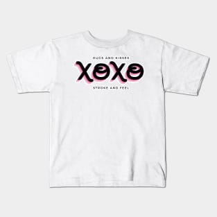 oxox xoxo hugs and kisses Kids T-Shirt